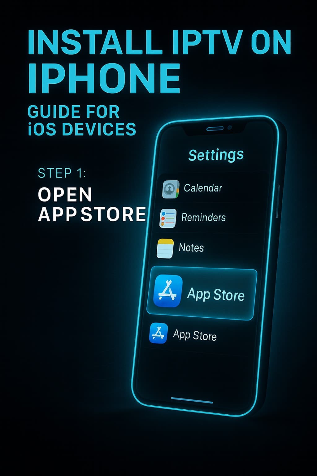 Open the App Store on your iPhone